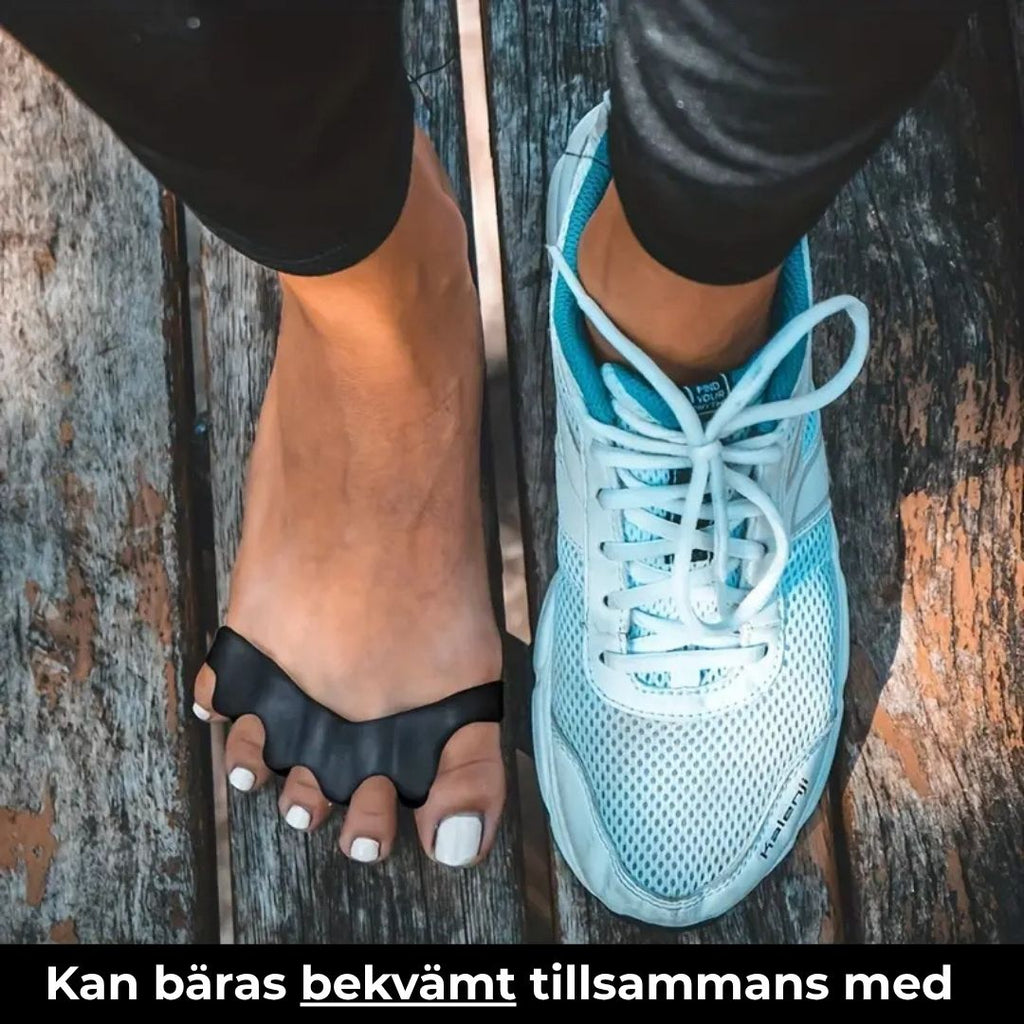 FlexAlign – Medicinsk tåseparerare i mjuk silikon