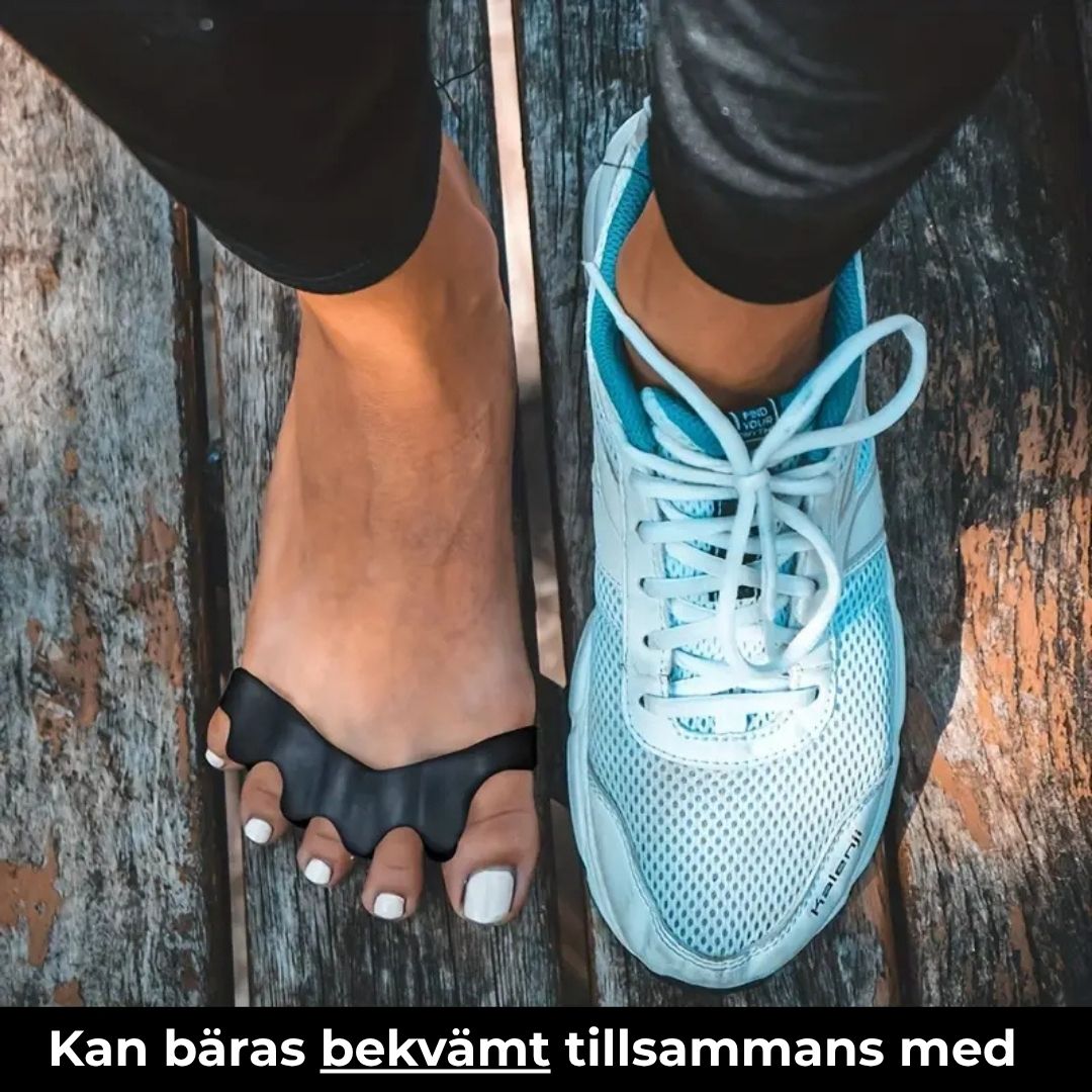 FlexAlign – Medicinsk tåseparerare i mjuk silikon