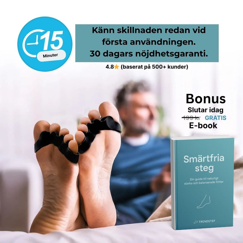 FlexAlign – Medicinsk tåseparerare i mjuk silikon