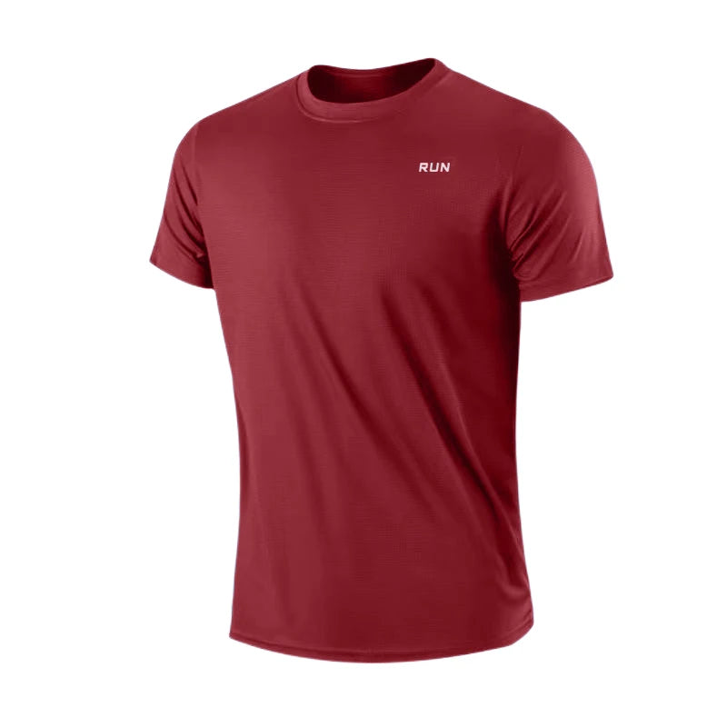 MotionLite Tee - Crimson Energy