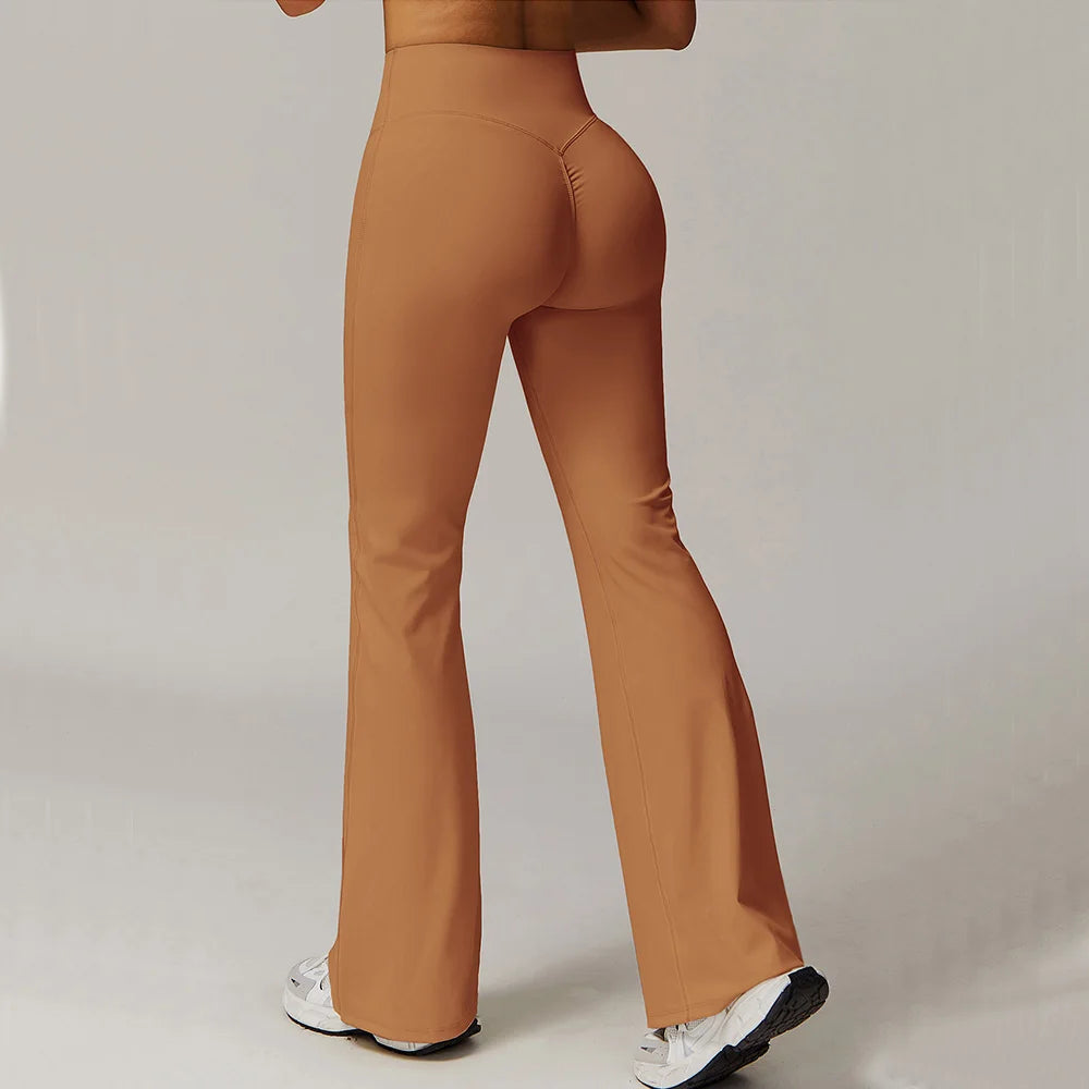 FlexAura Pants - apricot color